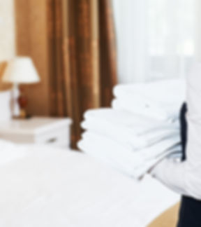 Hotel Staff with Towels