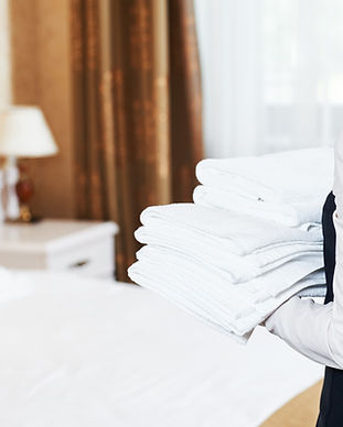 Hotel Staff with Towels