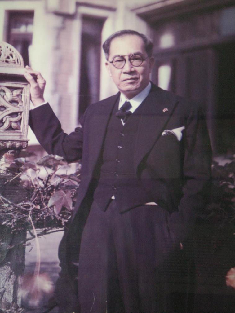 호세 라우렐 (Jose P. Laurel) 필리핀 제2 공화국 대통령 사진.