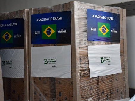 Butantan entrega 2 milhões de doses da CoronaVac ao Ministério da Saúde nesta segunda