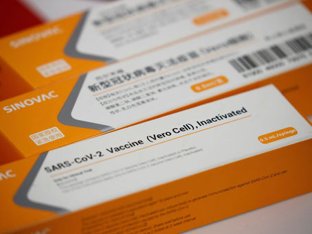 CoronaVac é 83,5% eficaz contra covid-19, diz universidade turca