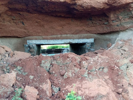 Buraco sob RN-233 preocupa moradores, mas DER descarta risco de desabamento