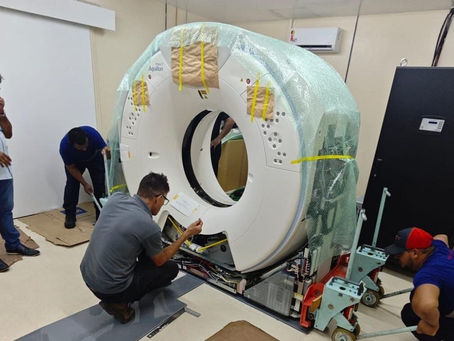 Hospital Walfredo Gurgel recebe novo tomógrafo do Ministério da Saúde