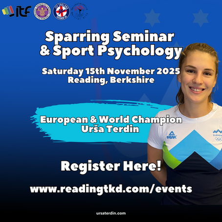 Urša Terdin Sparring Seminar & Sports Psychology Workshop​