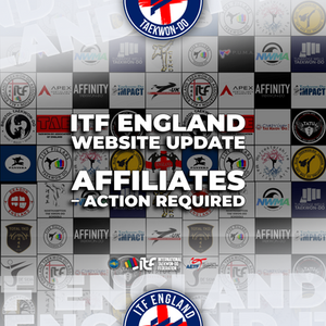 ITF England Website Update - AFFILIATES - Action Required