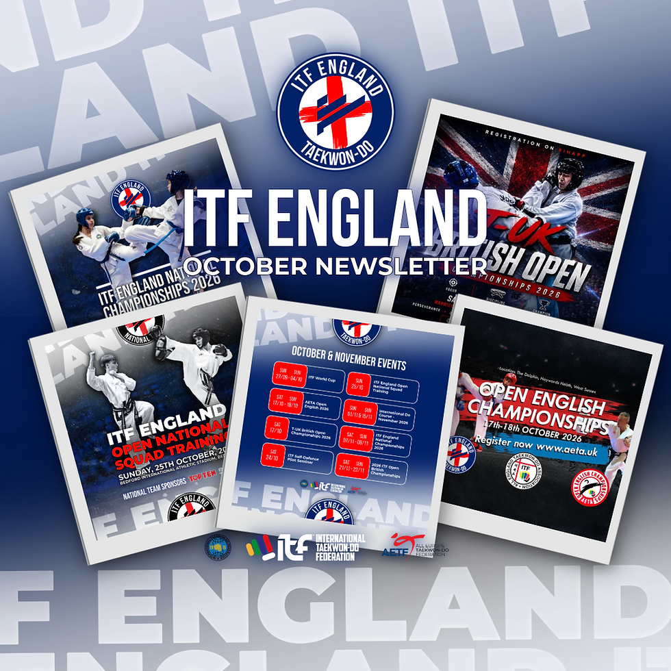 ITF England October 2026 Newsletter!
