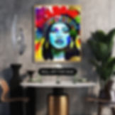 Americario Canvas wrapped 24x30in