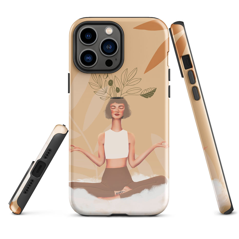 Thumbnail: Peace of mind iPhone Tough Case