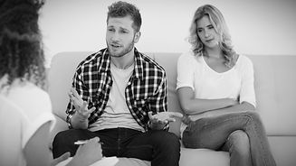 couple in counselling session- signifying new clent promotion