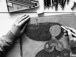 Teen Sketching