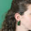 Thumbnail: Boucles d’oreilles Billy vertes – Bijoux minimalistes faits main Kadisha