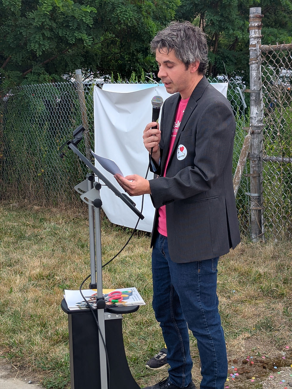 Lansdowne board vice president and chair of the capital steering committee Mike Gatopoulos
