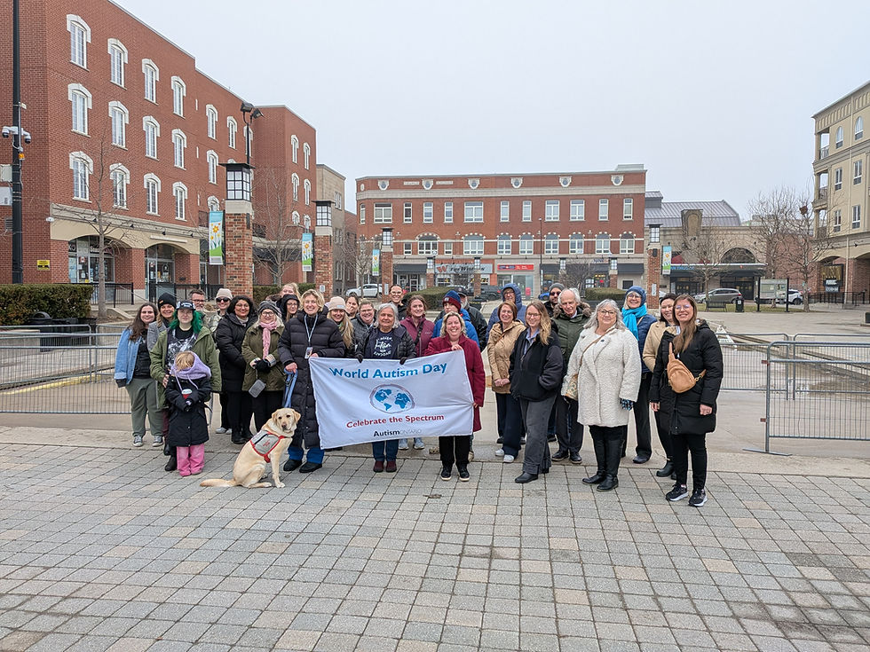 Lansdowne participates in World Autism Day flag raising in Brantford 