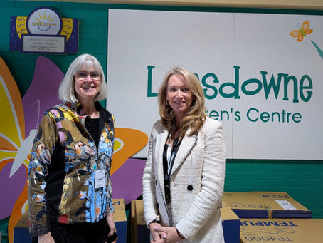 Brant Community Healthcare System President and CEO visits Lansdowne Children's Centre