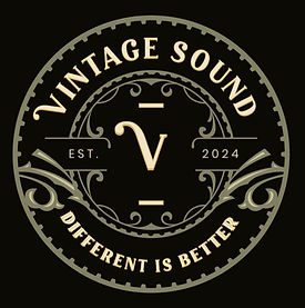 vintage sound logo