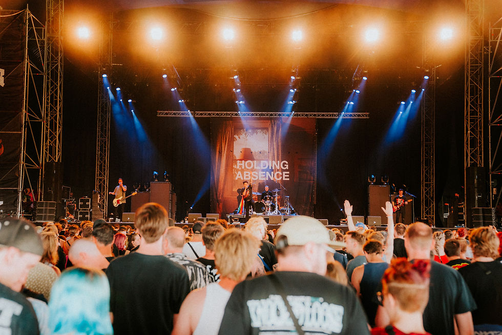 Thumbnail: Holding Absence Live