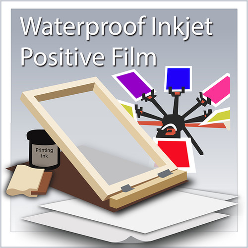 Ink Positive Waterproof Positive Film for Silk Screen (Sheets) | Fixons
