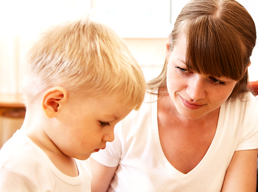 Protea Wellness helping with child behavioral issues-image of a child and adult woman