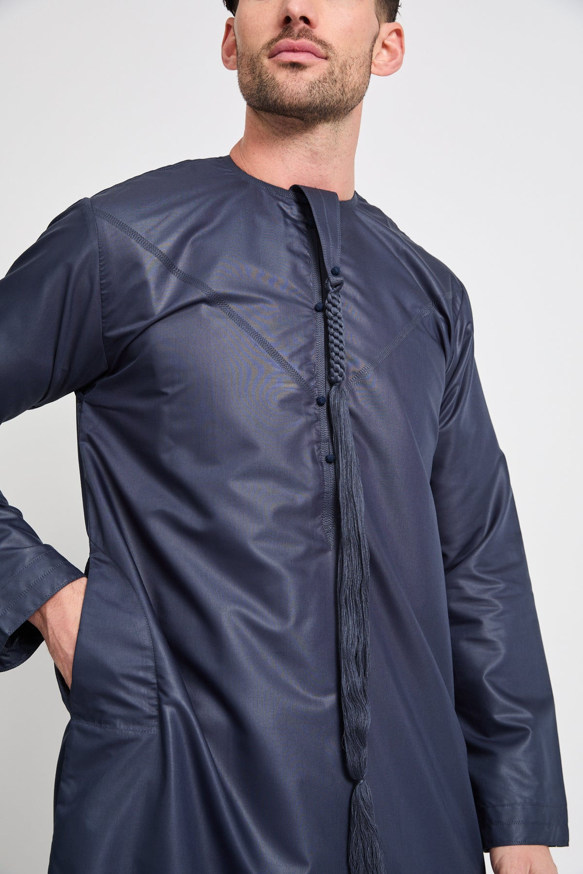 Emirati Thobe - Navy