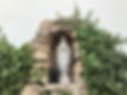 Rincón de la Virgen en el Jardín