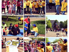 Fête de quartier aux Saugeraies