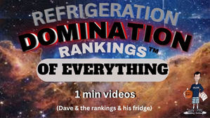 Refrigeration Domination Rankings Of Everything - 1 min Videos
