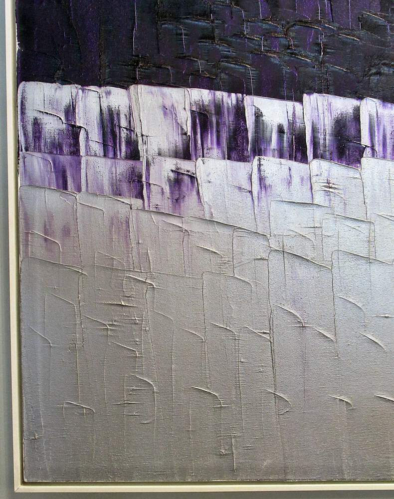 Thumbnail: Abstract Expressionist Oil on Canvas, Renato Freitas
