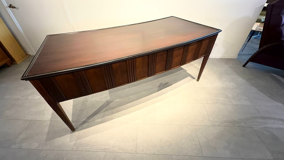 Thumbnail: Fine Italian Mahogany Desk, Paolo Buffa