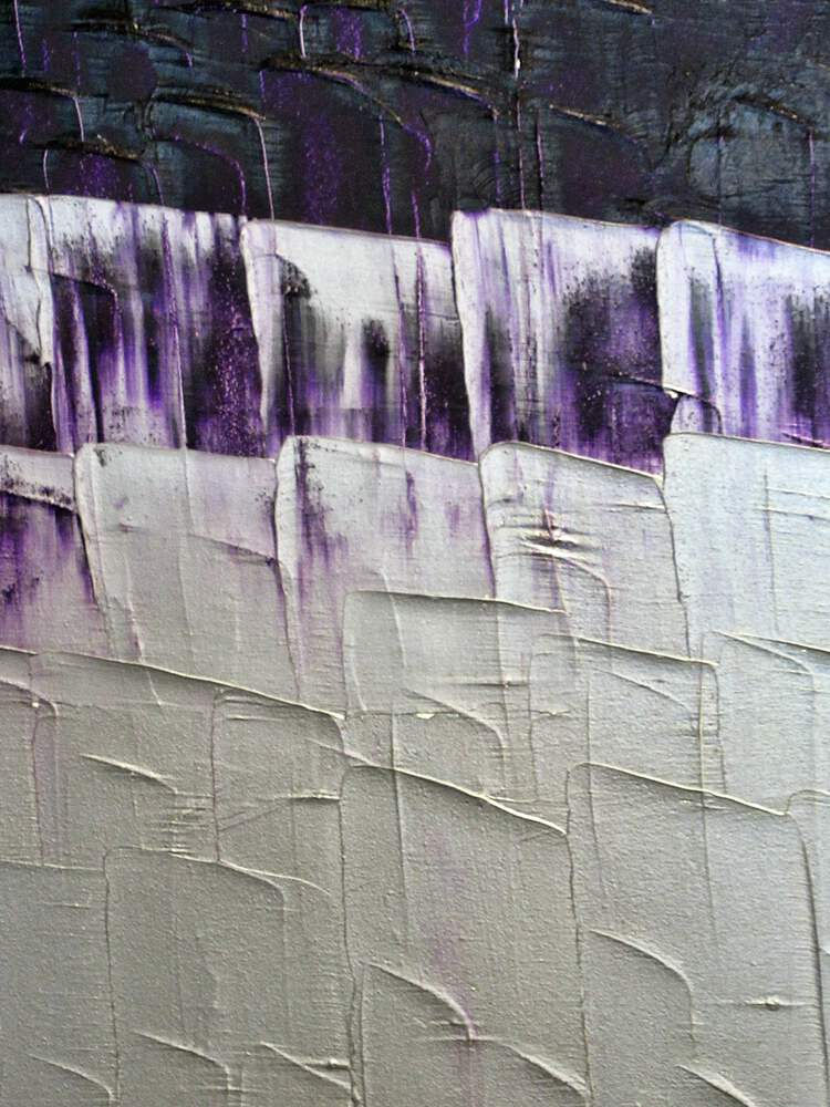 Thumbnail: Abstract Expressionist Oil on Canvas, Renato Freitas