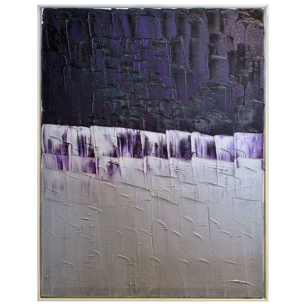 Abstract Expressionist Oil on Canvas, Renato Freitas