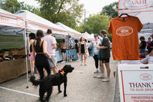 Custom event vendor banner designed by Katie Costa Design & BLYNK Social.