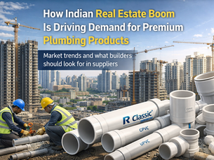 How the Indian Real Estate Boom is Shaping Demand for Premium Plumbing Solutions