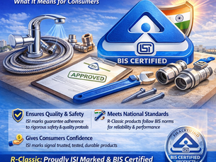 Understanding BIS Certification for Plumbing Products and the Significance of ISI Marks