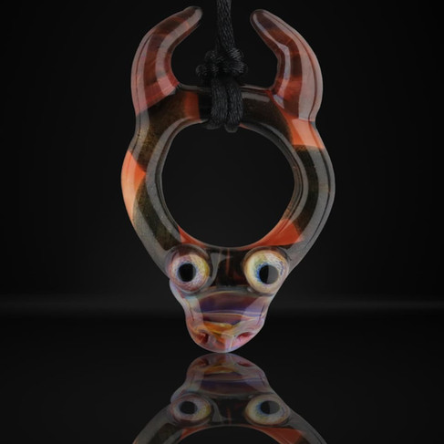 Dragon Glass Dart Ring Necklace Pendant