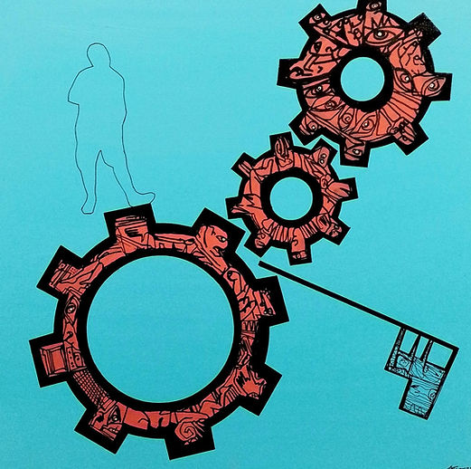 CHAIR MAN EQUALITY #32, 50x50 2025 di Giovanni Trimani.jpeg
