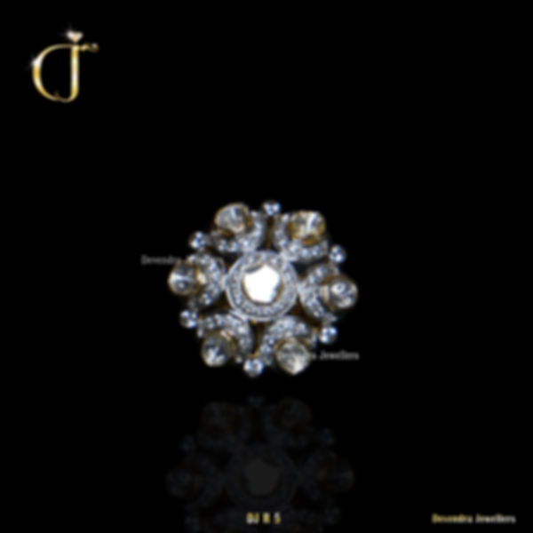 Polki Open Setting Ring