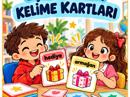 Eş Anlamlı Kelime Kartları