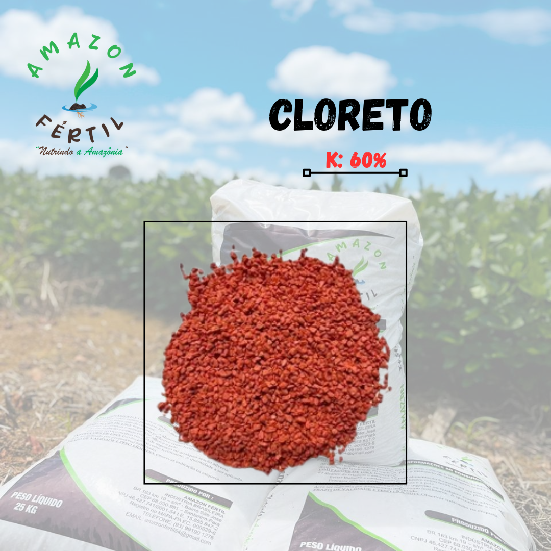 Cloreto de potássio 25KG