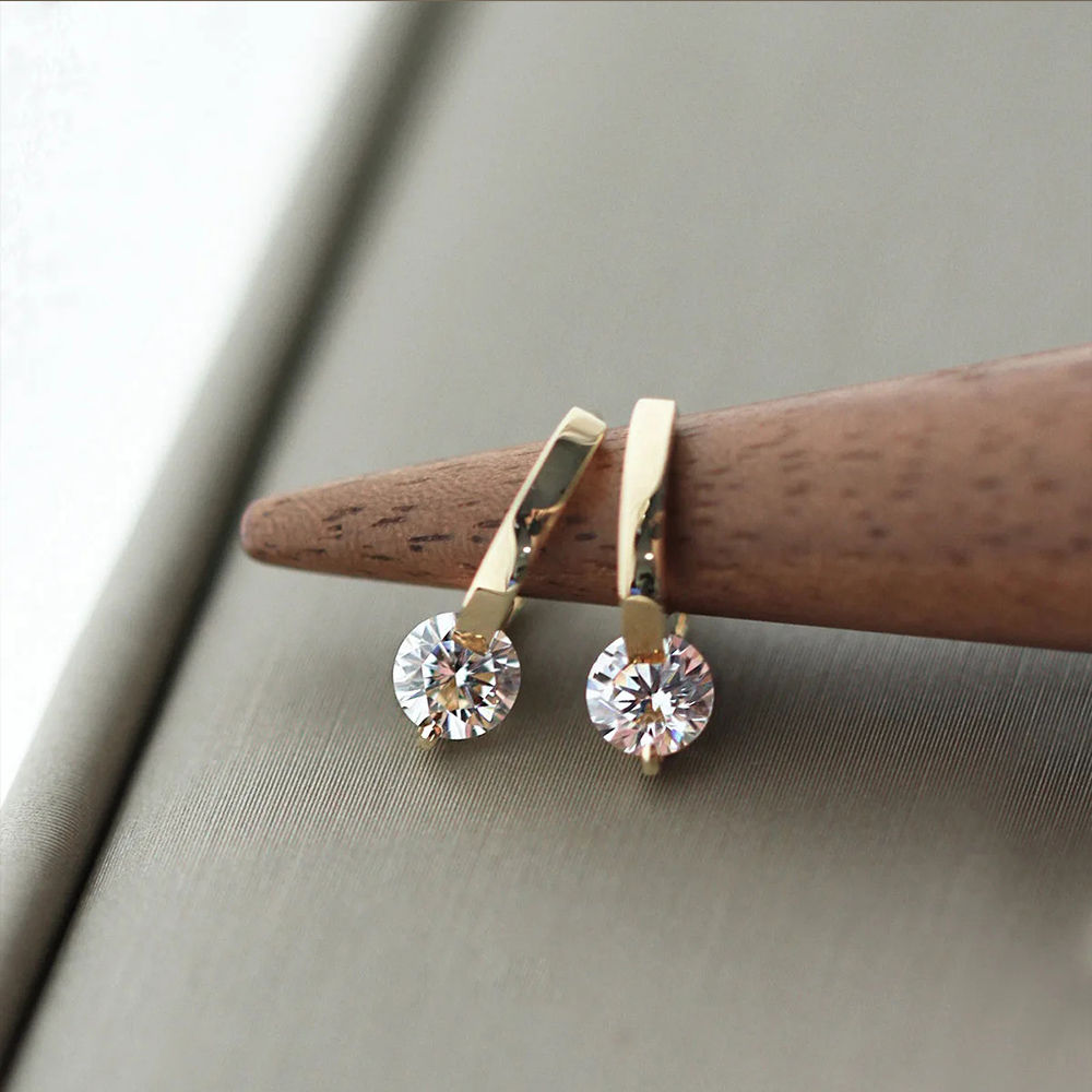 Celestial Crystal Drop Huggies
