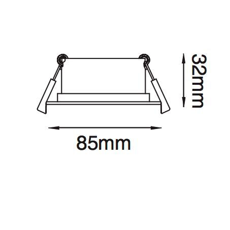 Miniature : COLLERETTE MONOBLOC IP-85 BLANC - 12192