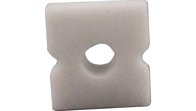 EMBOUT SILICONE AVEC PASSAGE DE CABLE POUR PROFIL 1212 40310 - 42207