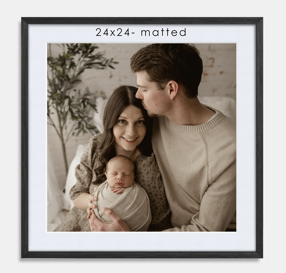 Thumbnail: Framed Print with (2) matching digital files