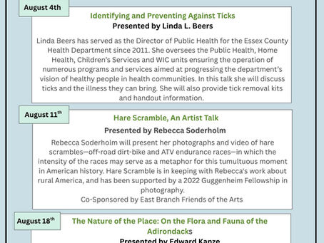 What's on in August