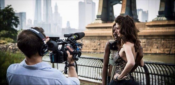 Filming in NYC for My Big Fat American Gypsy Wedding Trouble Model Shoot