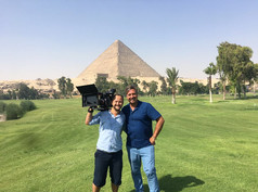 Filming in Egypt with John Torode's Middle East