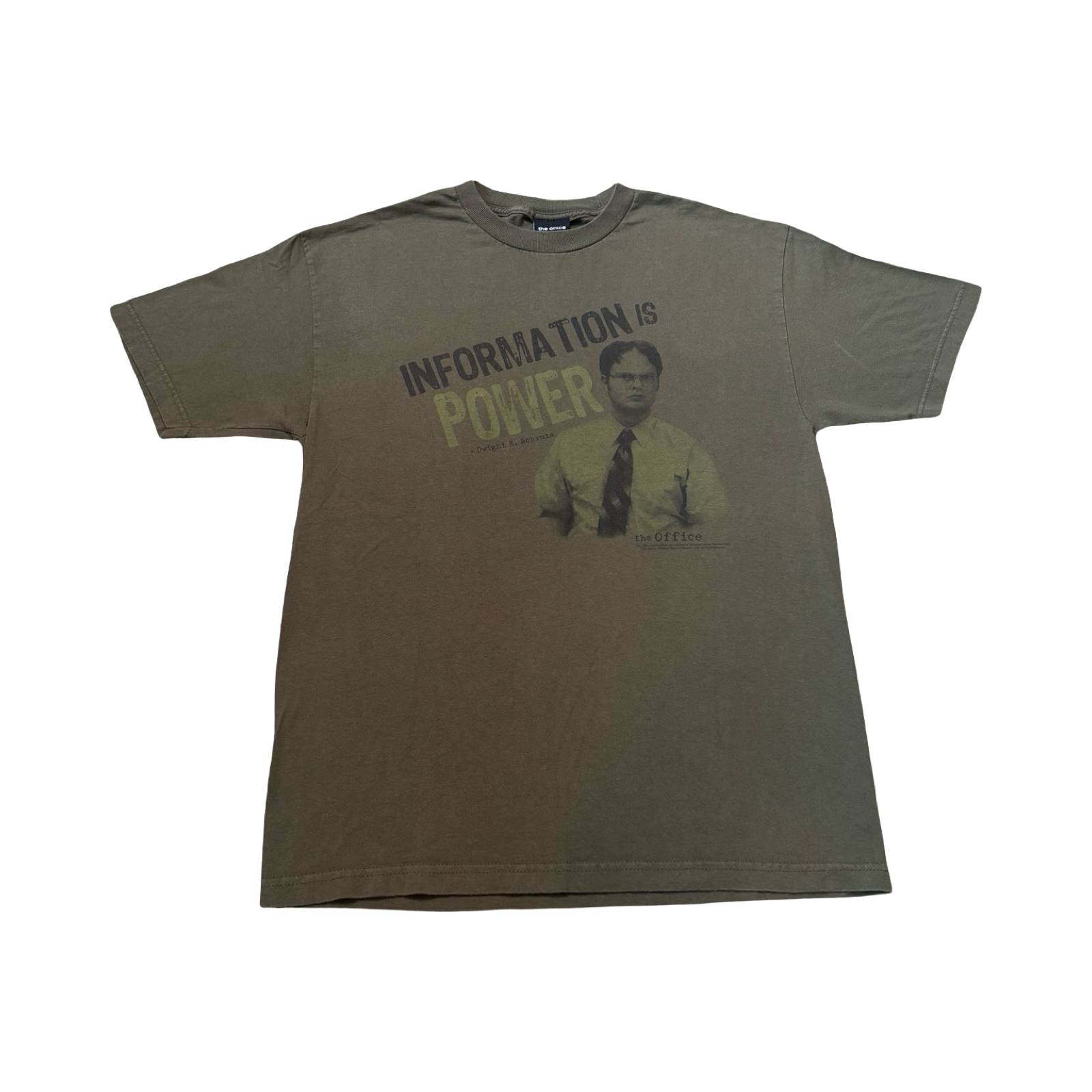The Office Information Is Power Tee 21x30