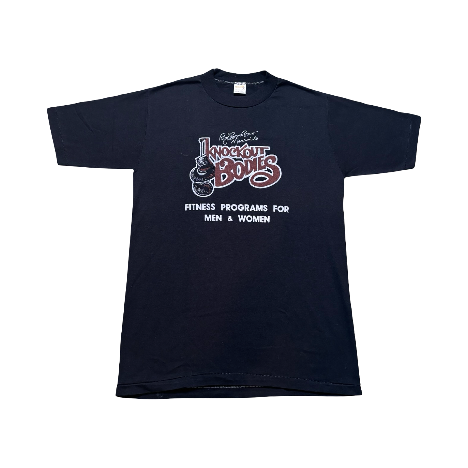 80s Ray "Boom Boom" Mancini Knockout Bodies Tee 18x28