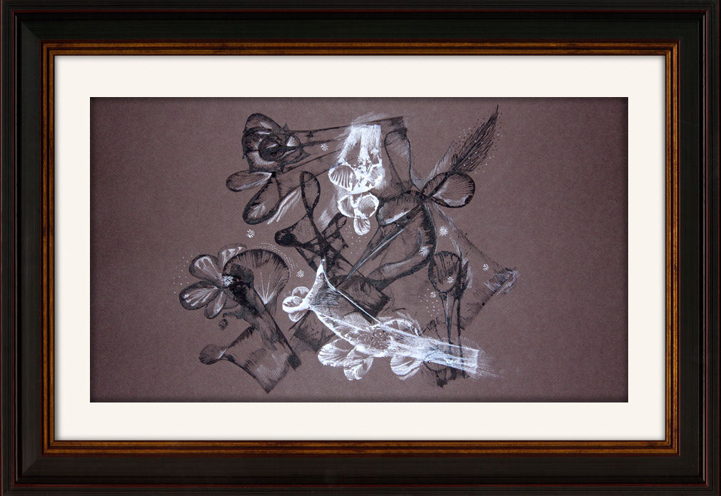 Авторская графика " Сны " от художницы Оксаны Сысоевой