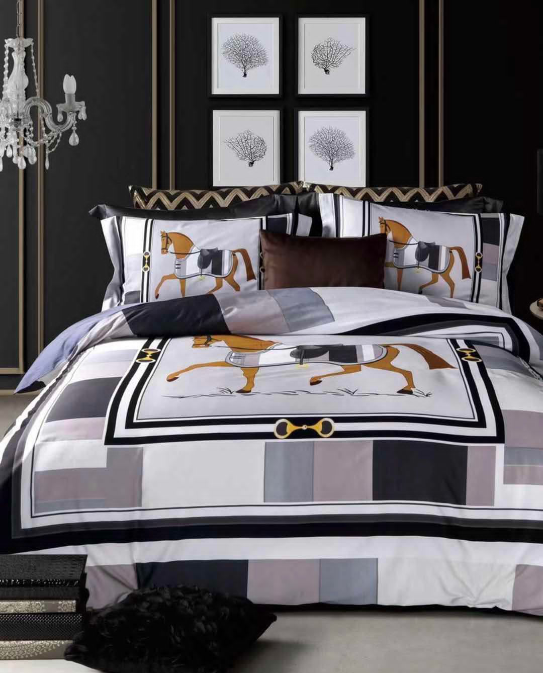 КПБ HERMES home collection LUX PREMIUM