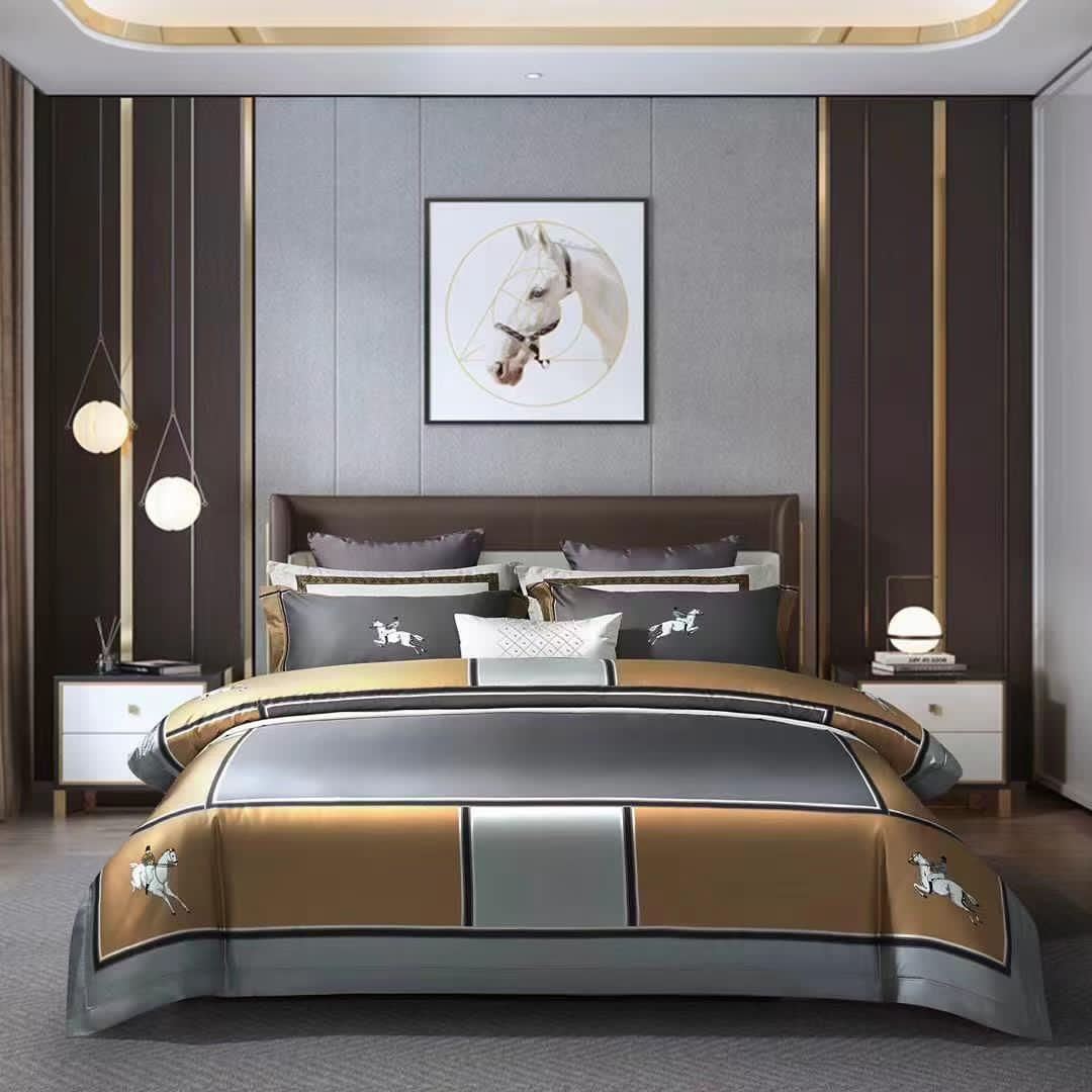 КПБ HERMES home collection LUX PREMIUM